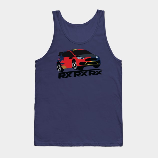 Fiesta RX Tank Top by AutomotiveArt